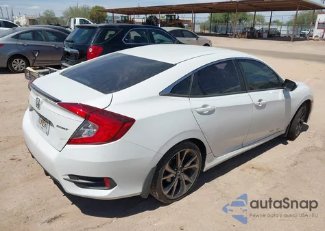 2019 Honda Civic Sport из США, поврежденный, VIN 2HGFC2F86KH587587